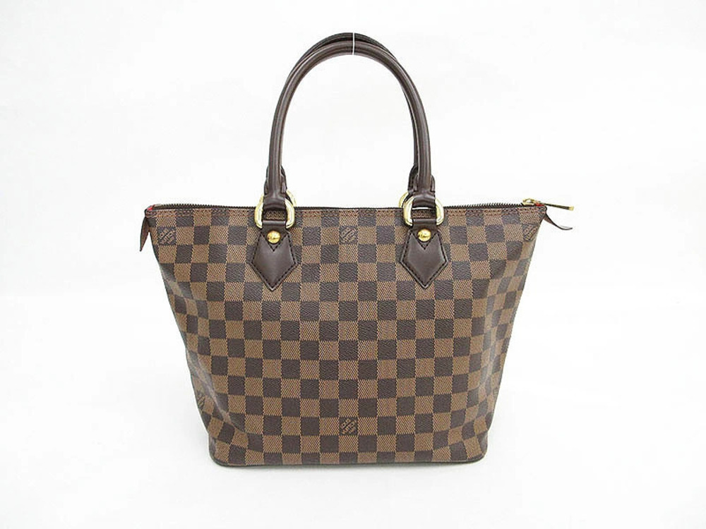 Louis Vuitton Saleya Brown Tote Damier Bag